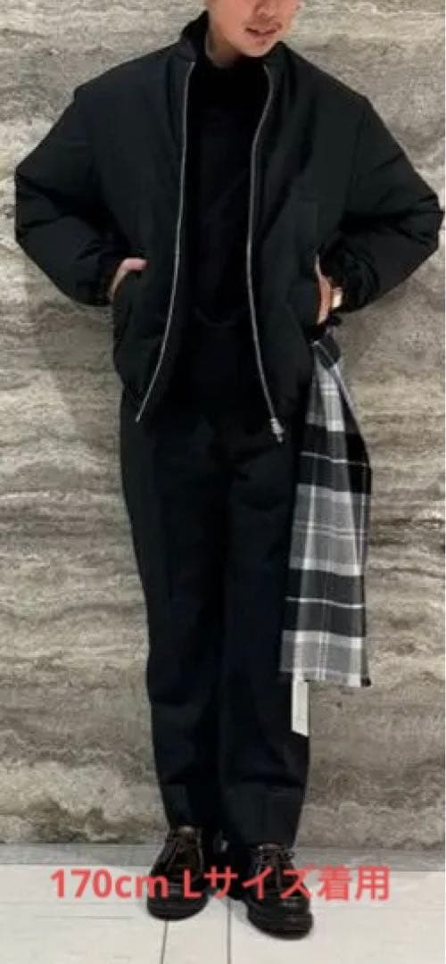 UNITED ARROWS パンツ ライトメルトン モダンストレート