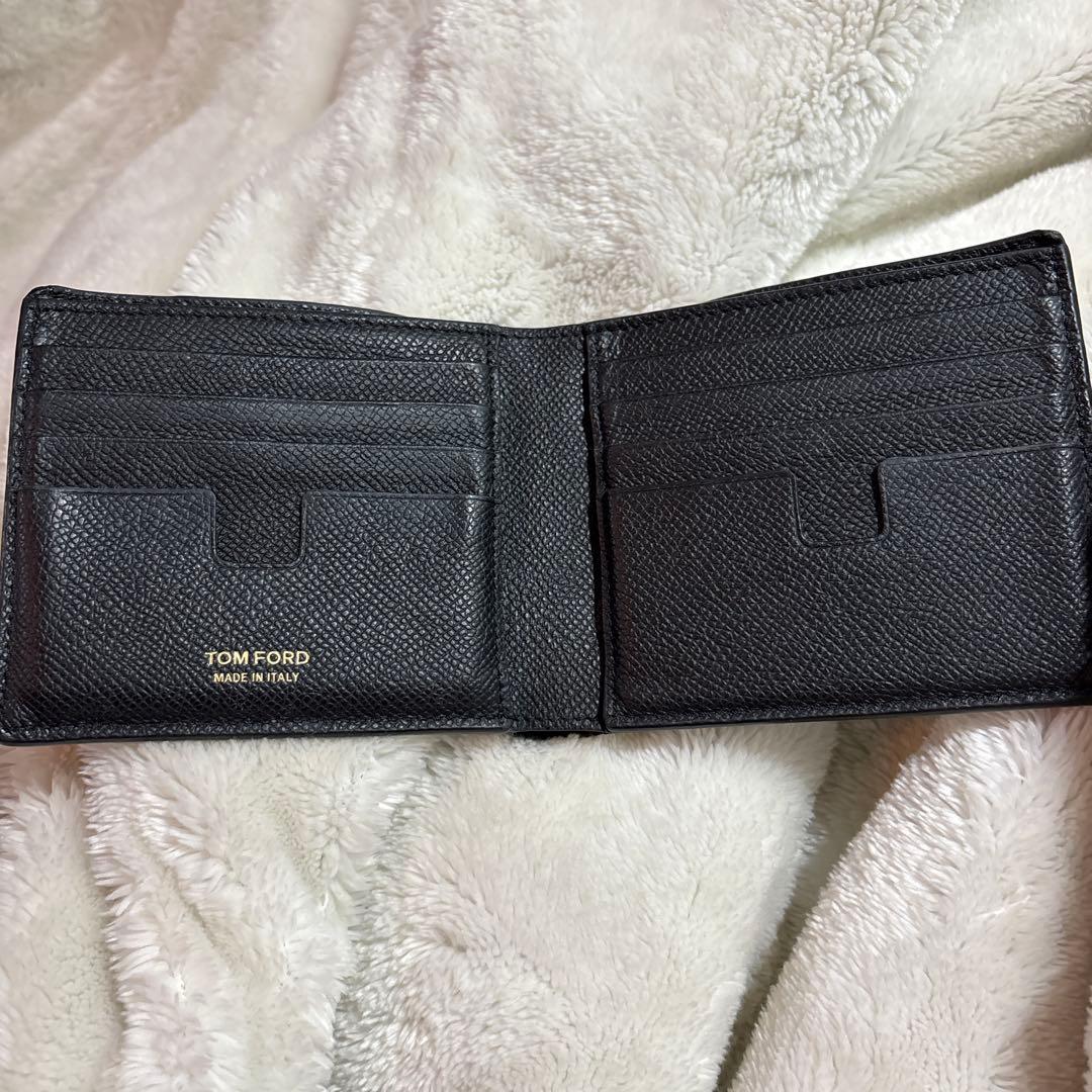 TOM FORD ブラック 二つ折り財布