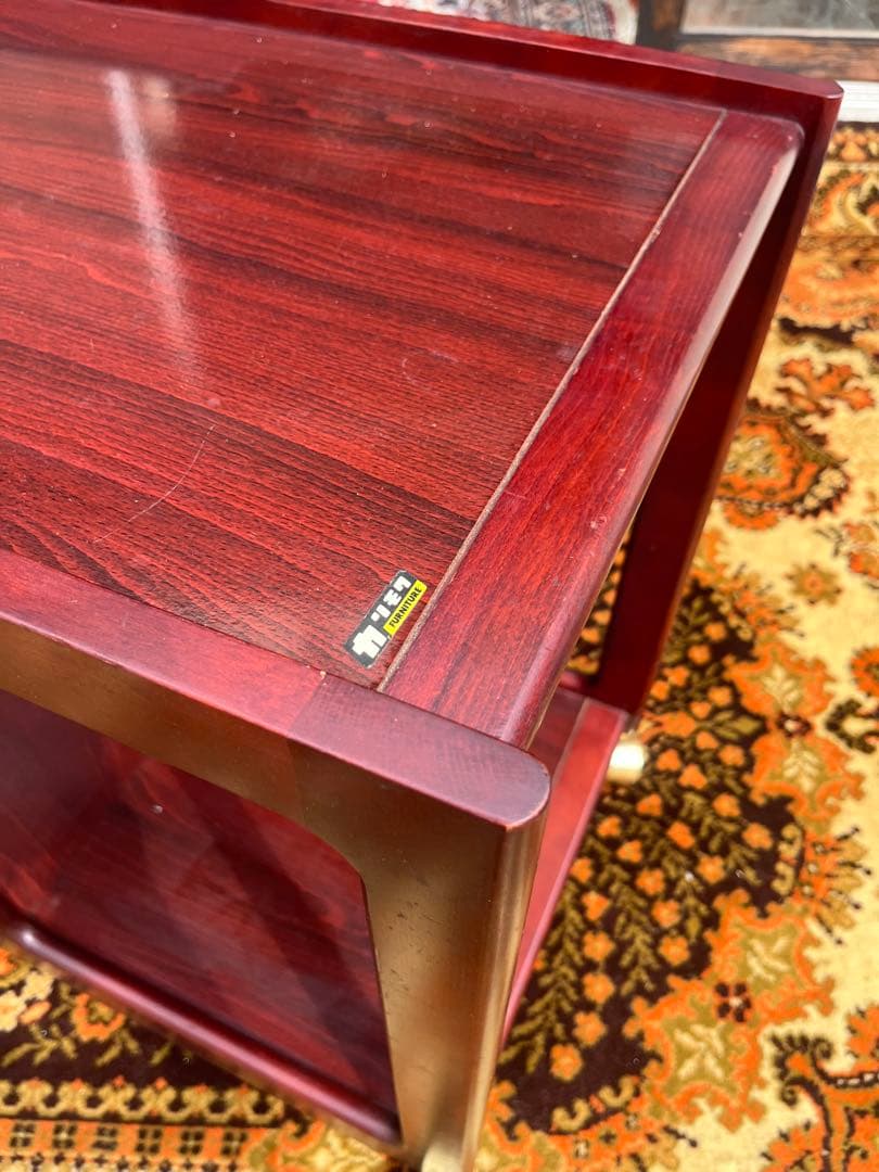 オールドカリモク キッチンワゴン インテリア 昭和レトロ 当時物 アンティーク