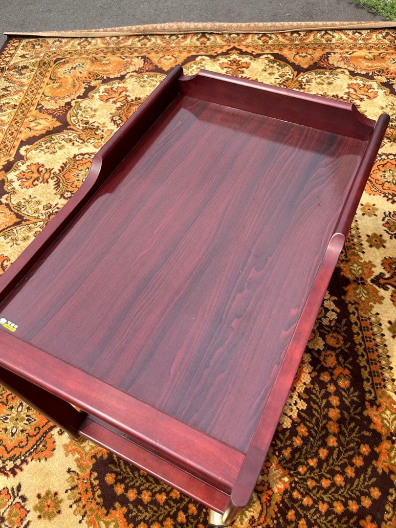 オールドカリモク キッチンワゴン インテリア 昭和レトロ 当時物 アンティーク