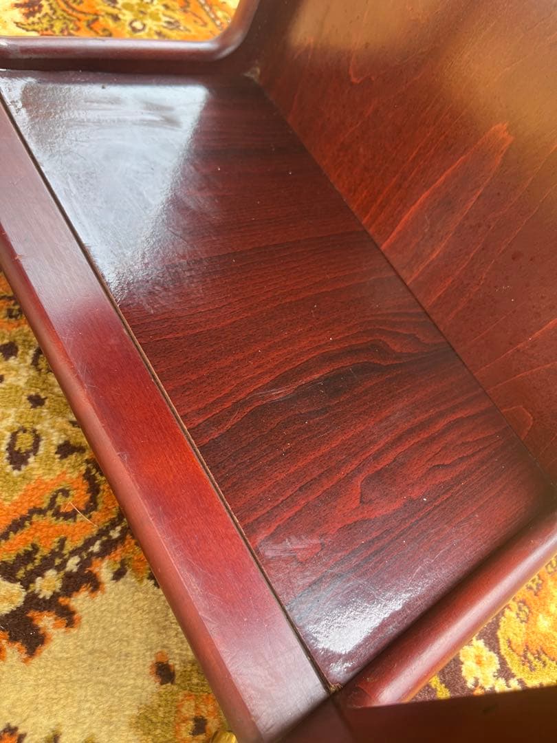 オールドカリモク キッチンワゴン インテリア 昭和レトロ 当時物 アンティーク