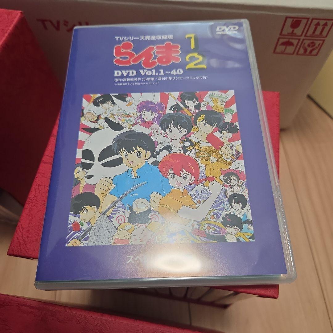 らんま1/2DVD TVシリーズ完全収録版 全40巻 総集編DVD　セル画付き