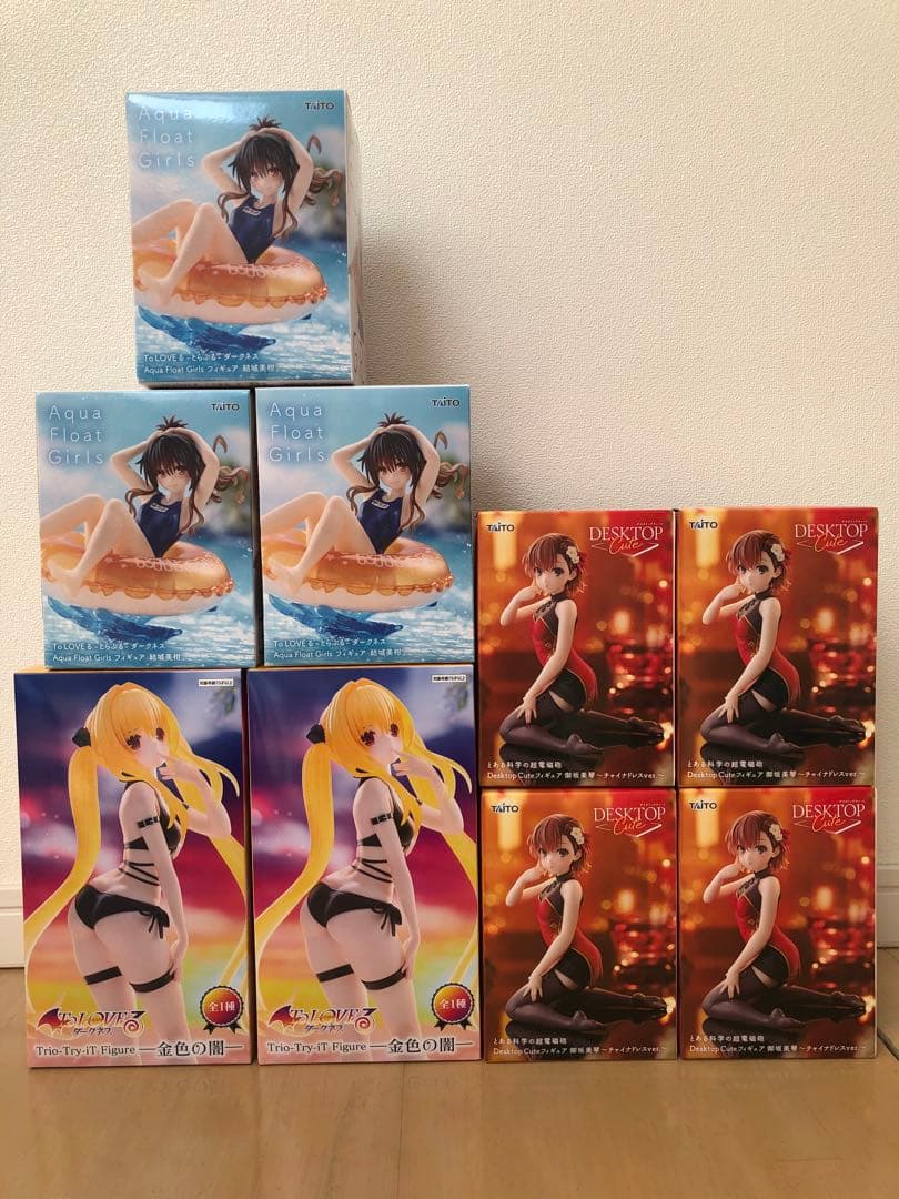 新作 プライズ フィギュア まとめ売り To LOVEる とある科学の超電磁砲