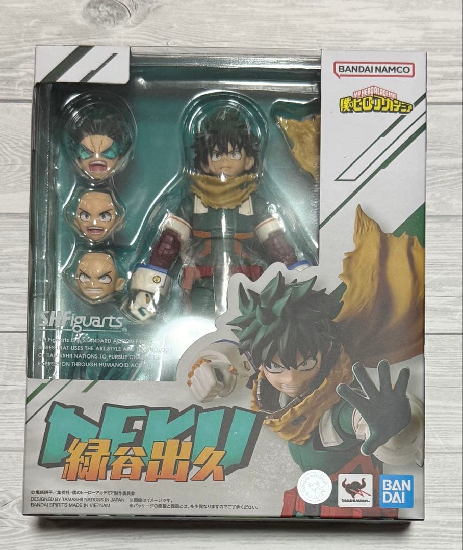 shフィギュアーツ 緑谷出久　ヒロアカ　僕のヒーローアカデミア