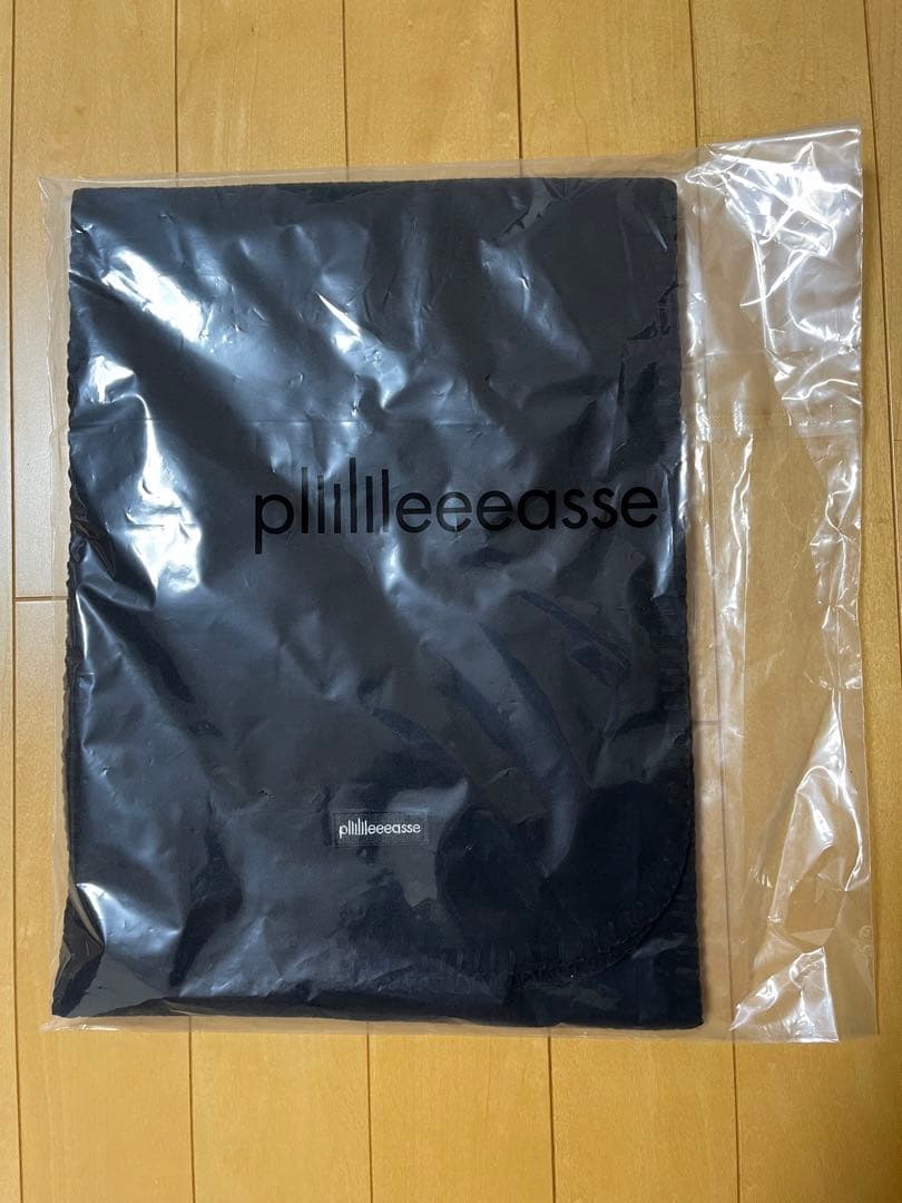 plllllleeeasse プリーズ fleece scarf マフラー