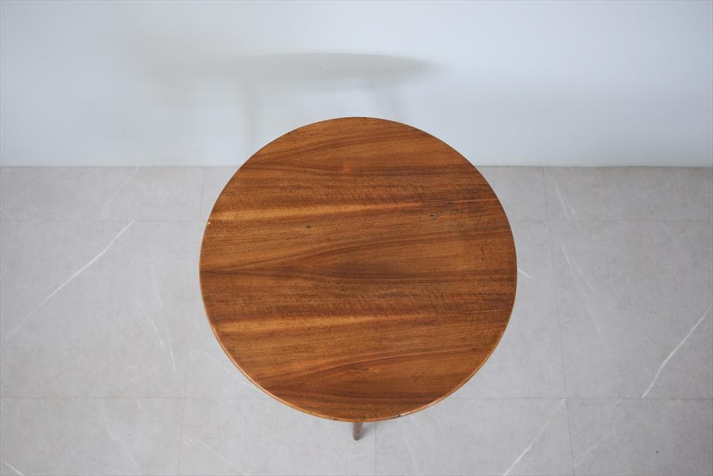 英国アンティークチーク古木コーヒーテーブル/木製机/ローテーブル(89-267