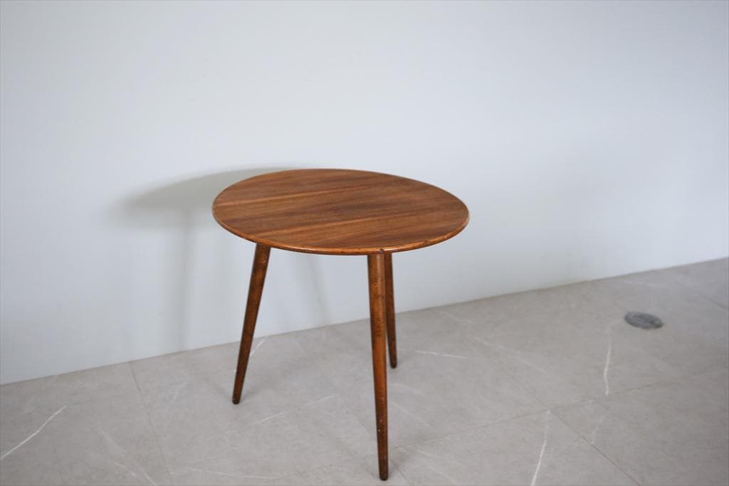 英国アンティークチーク古木コーヒーテーブル/木製机/ローテーブル(89-267