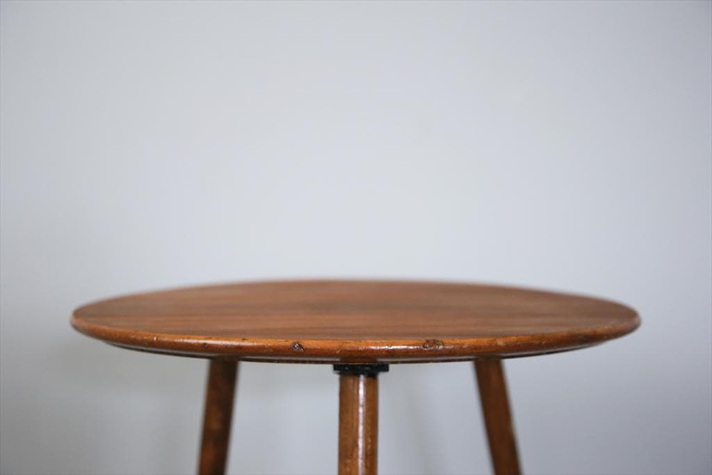 英国アンティークチーク古木コーヒーテーブル/木製机/ローテーブル(89-267