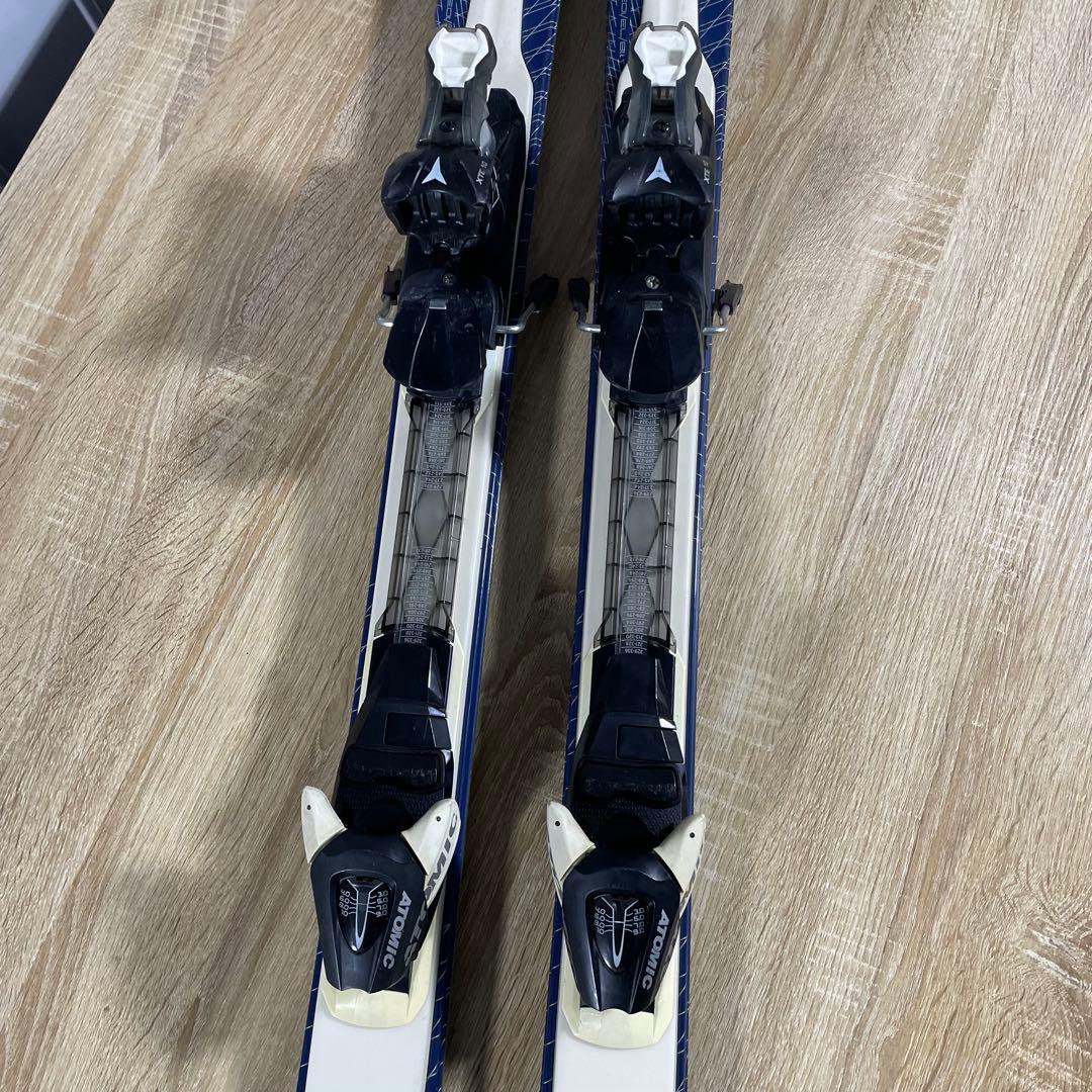 ATOMIC（アトミック）160cm スキーセット スキーケース付き