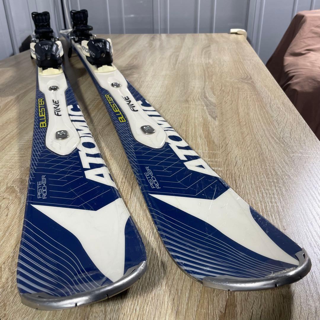 ATOMIC（アトミック）160cm スキーセット スキーケース付き