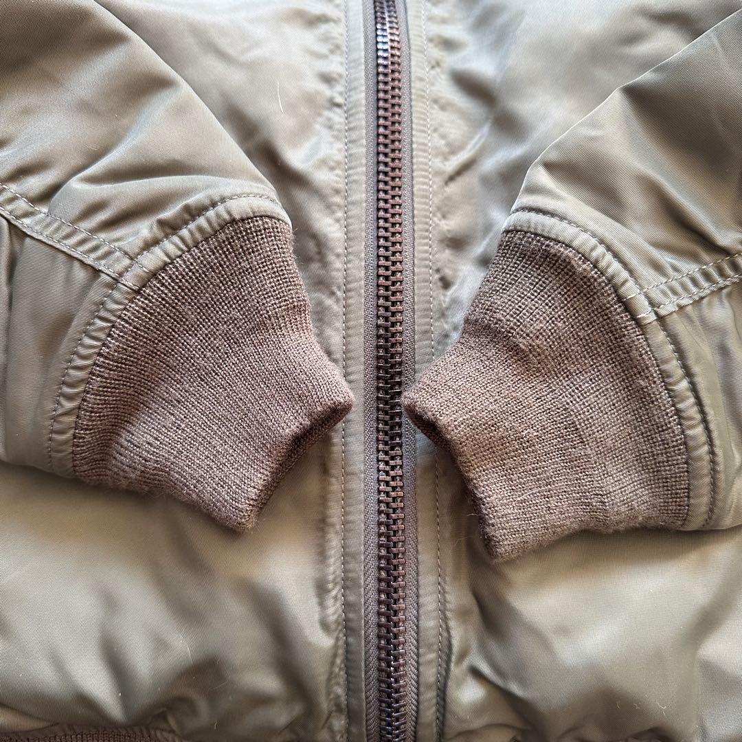 アヴィレックス　MA-1 フライトジャケット　リバーシブル　カーキー　ブルゾンL