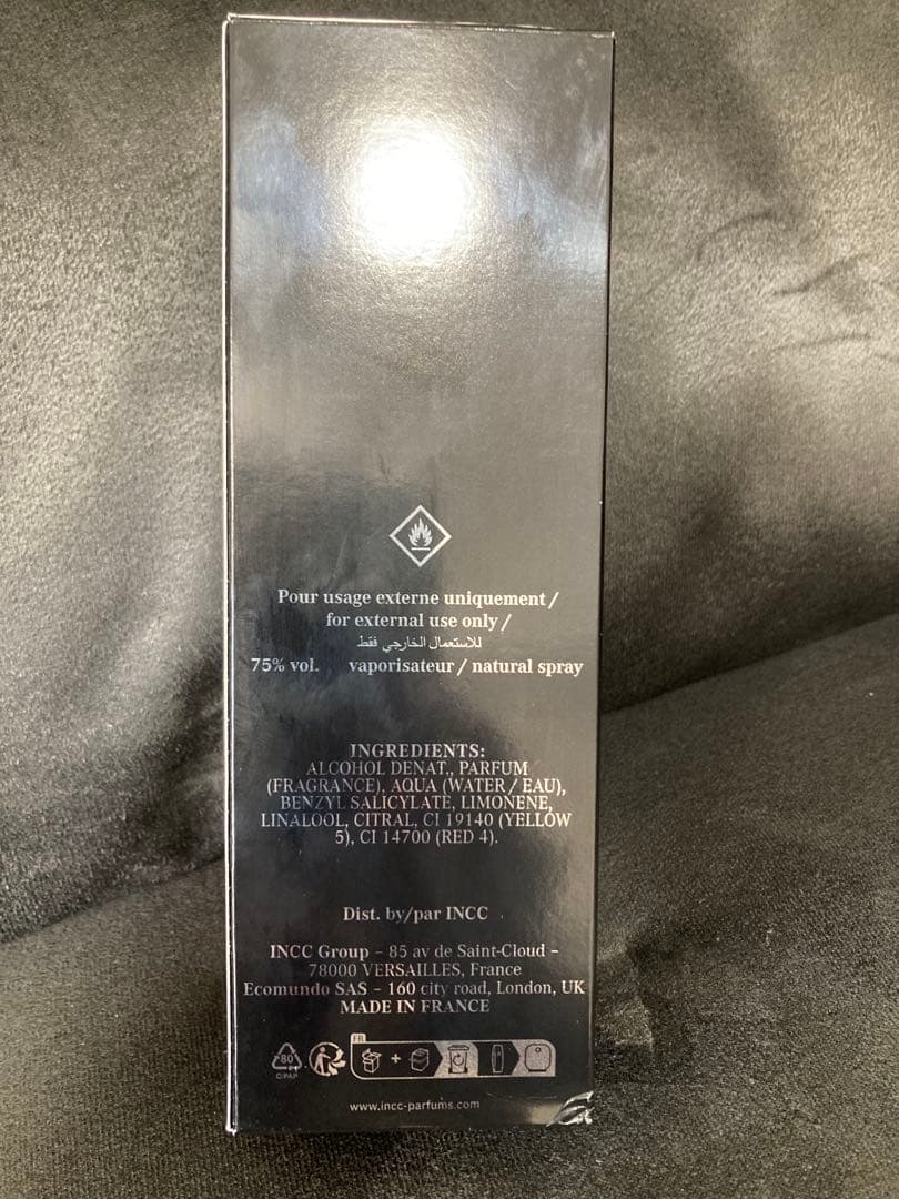 新品 未使用 メルセデス ベンツ クラブ ブラック 香水 100ml