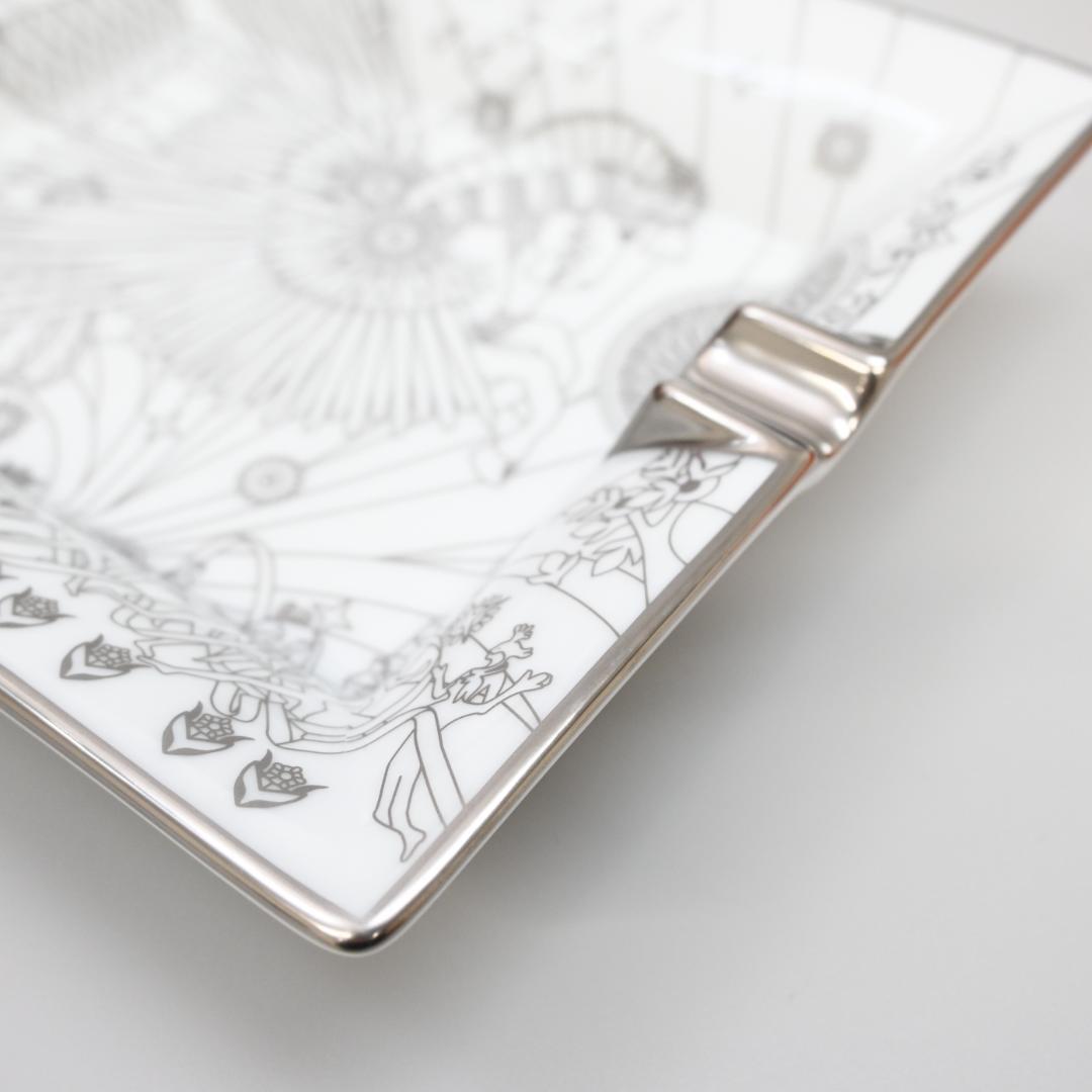 ■ □ 45238★年 未使用品 エルメス ペガサスの源泉 灰皿 トレイ