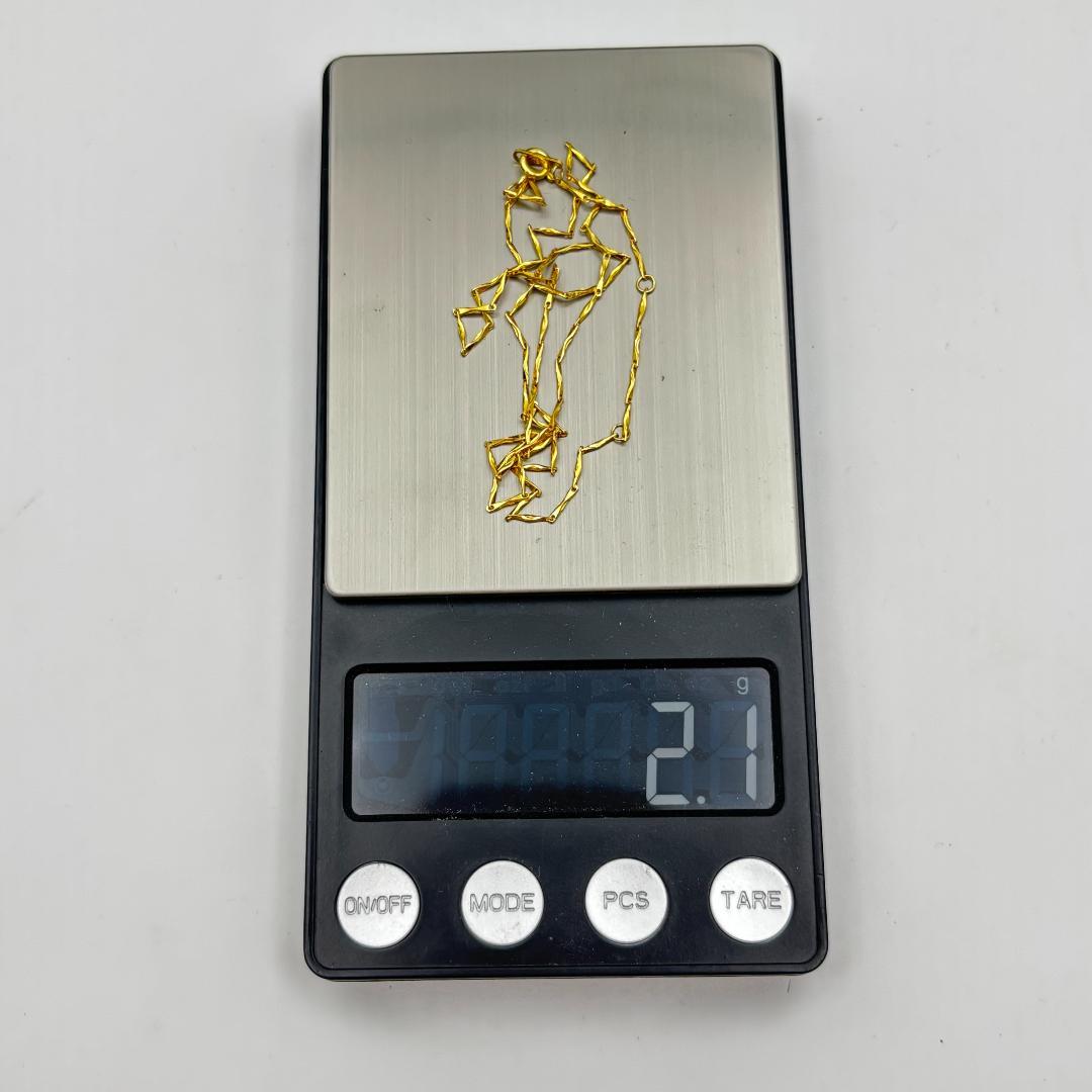 ⭐ 極美品 K18 ゴールド ネックレス 2.1g