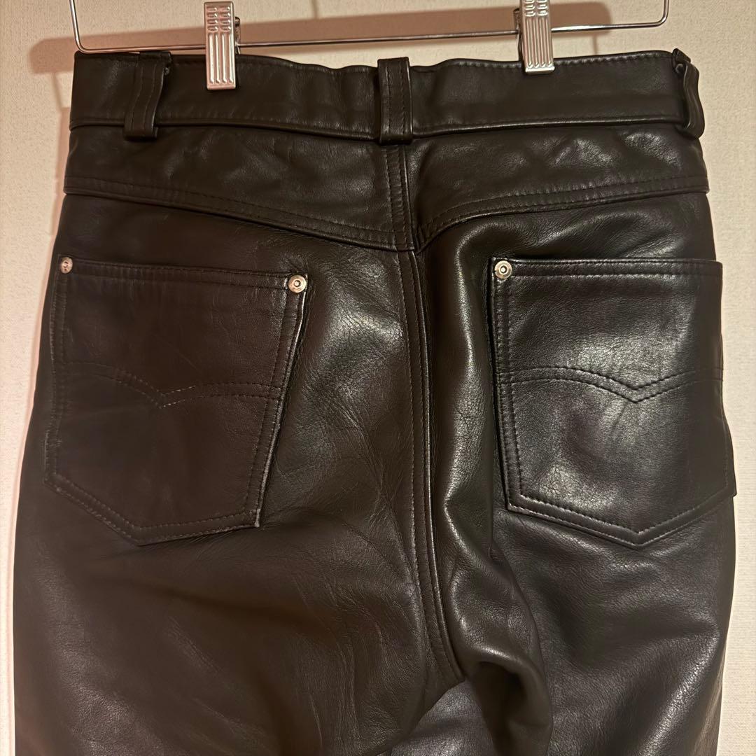 USA製 Schott レザーパンツ ライダース ライディング　30