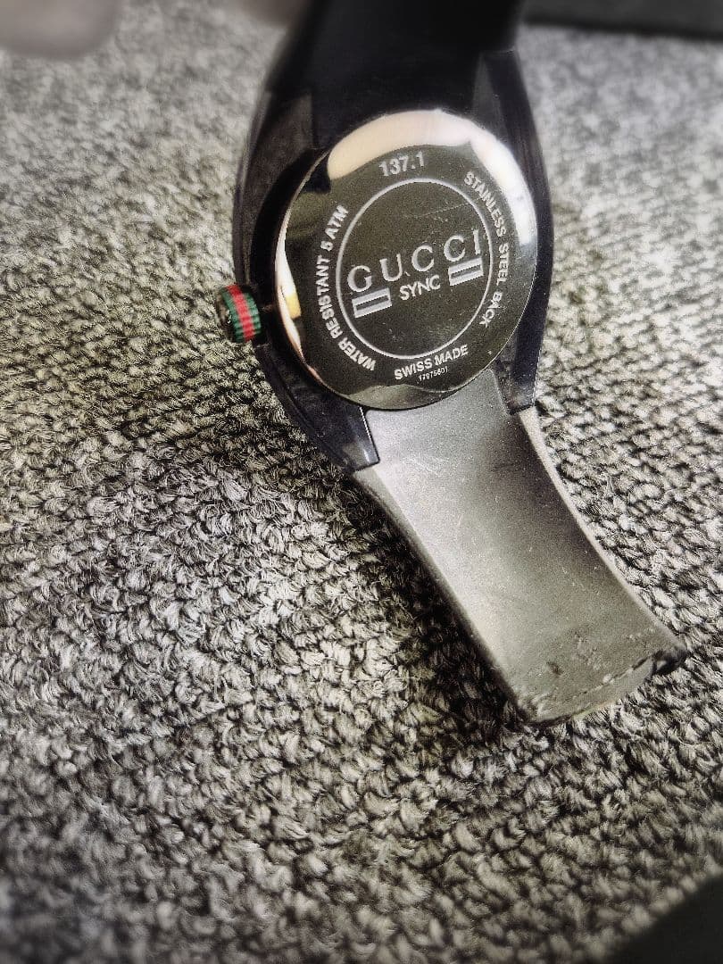 ☆m☆ 送料無料 GUCCI シンク SYNC ブラック 137.1