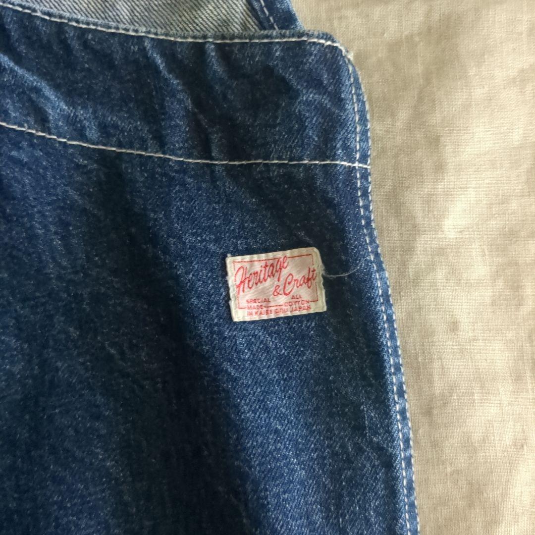 快晴堂　デニムサロペット