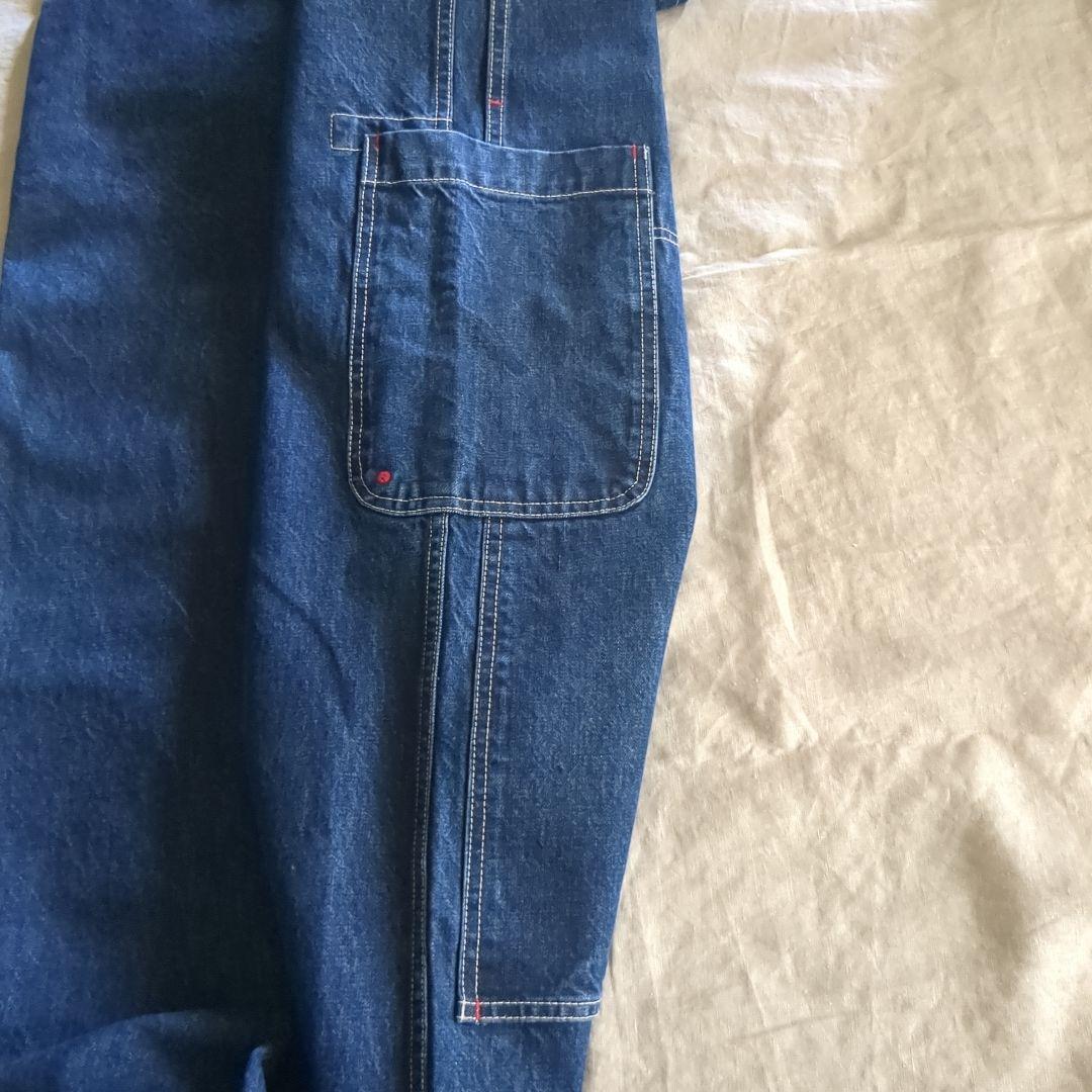 快晴堂　デニムサロペット