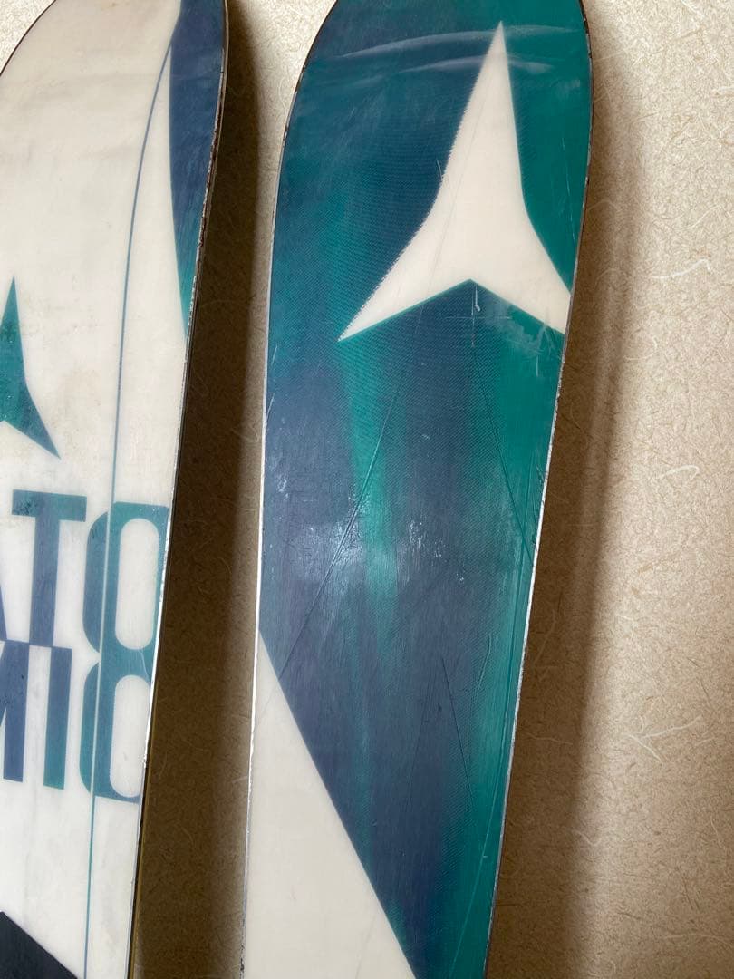 山スキー一式アトミックバンテージ85 ディナフィットクランポンおまけシール付き