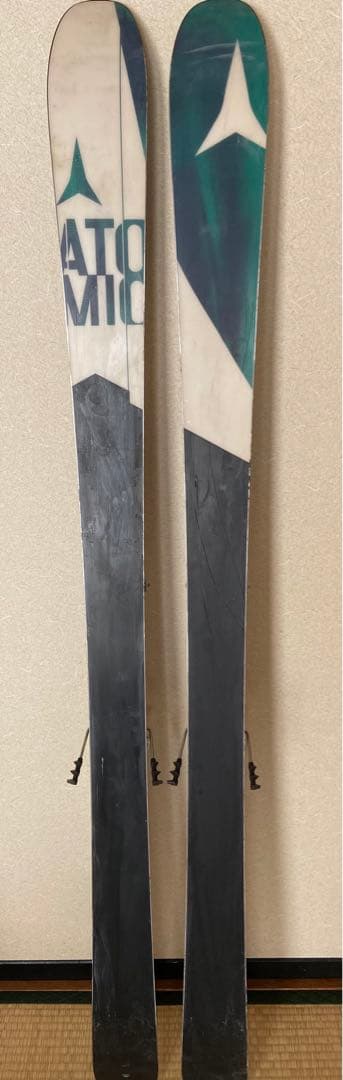 山スキー一式アトミックバンテージ85 ディナフィットクランポンおまけシール付き