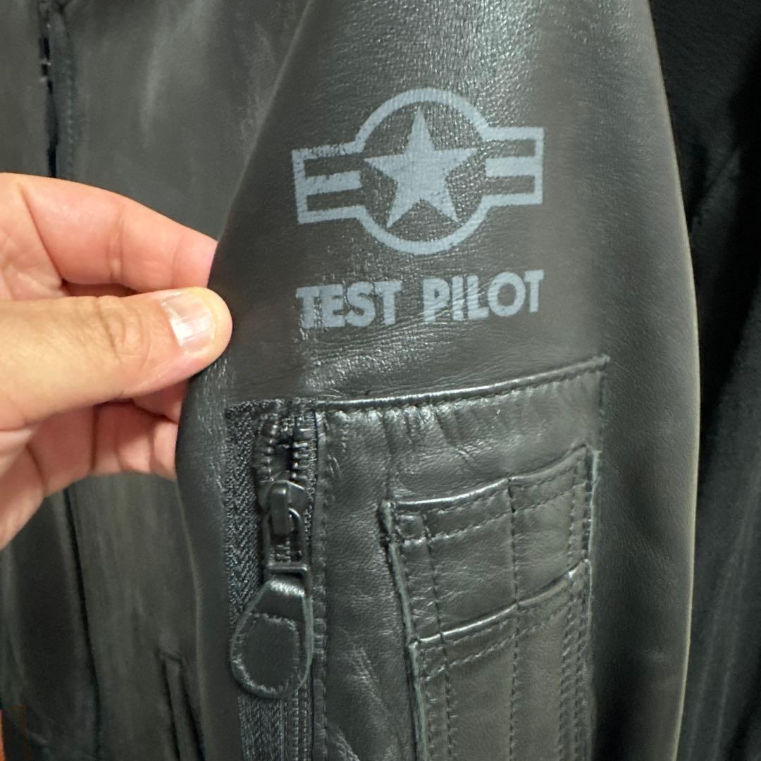 AVIREX★アヴィレックス★レザージャケット★MA-1★羊革★XLサイズ