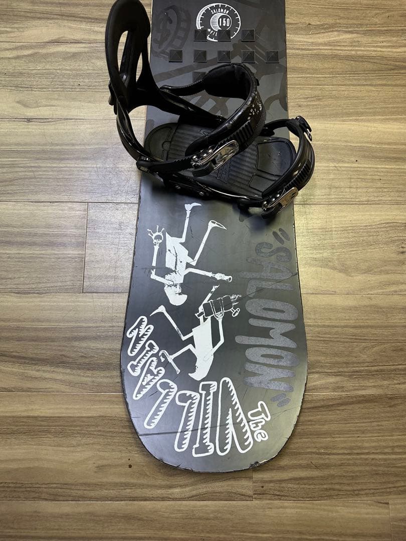 スノーボード SALOMON 150cmビンディングRIDE size Mセット