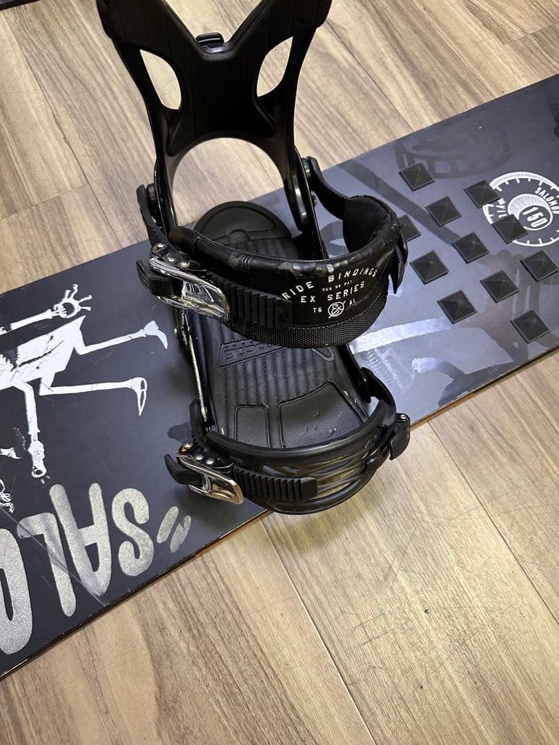 スノーボード SALOMON 150cmビンディングRIDE size Mセット