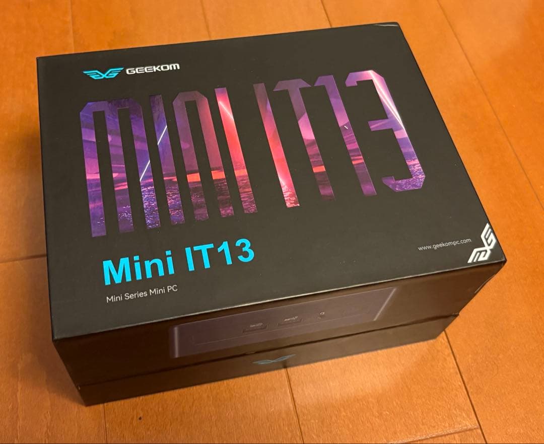 GEEKOMのミニPC「Mini IT13」i9-13900H 32GB 2TB
