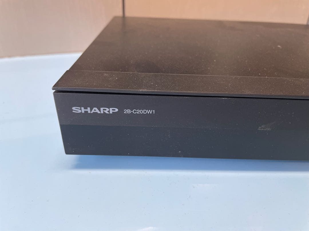 SHARP 2B-C20DW1ブルーレイレコーダー 中古