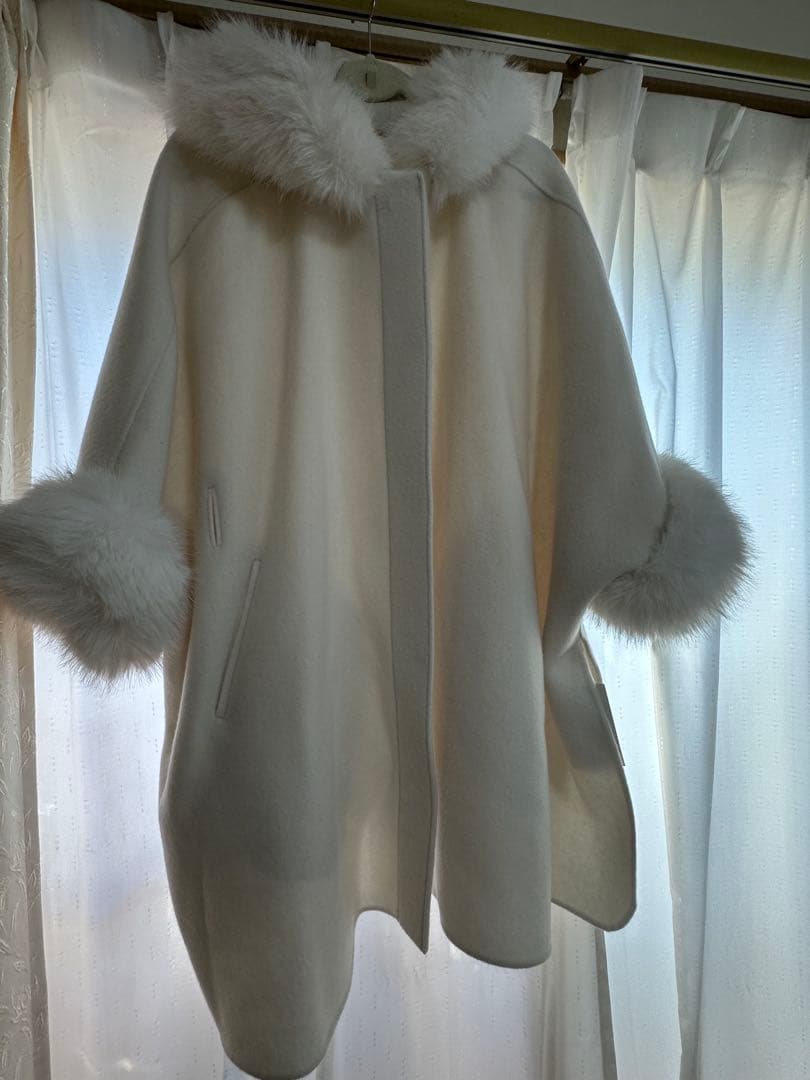 CELFORD ポンチョコート Fサイズ（アイボリー）