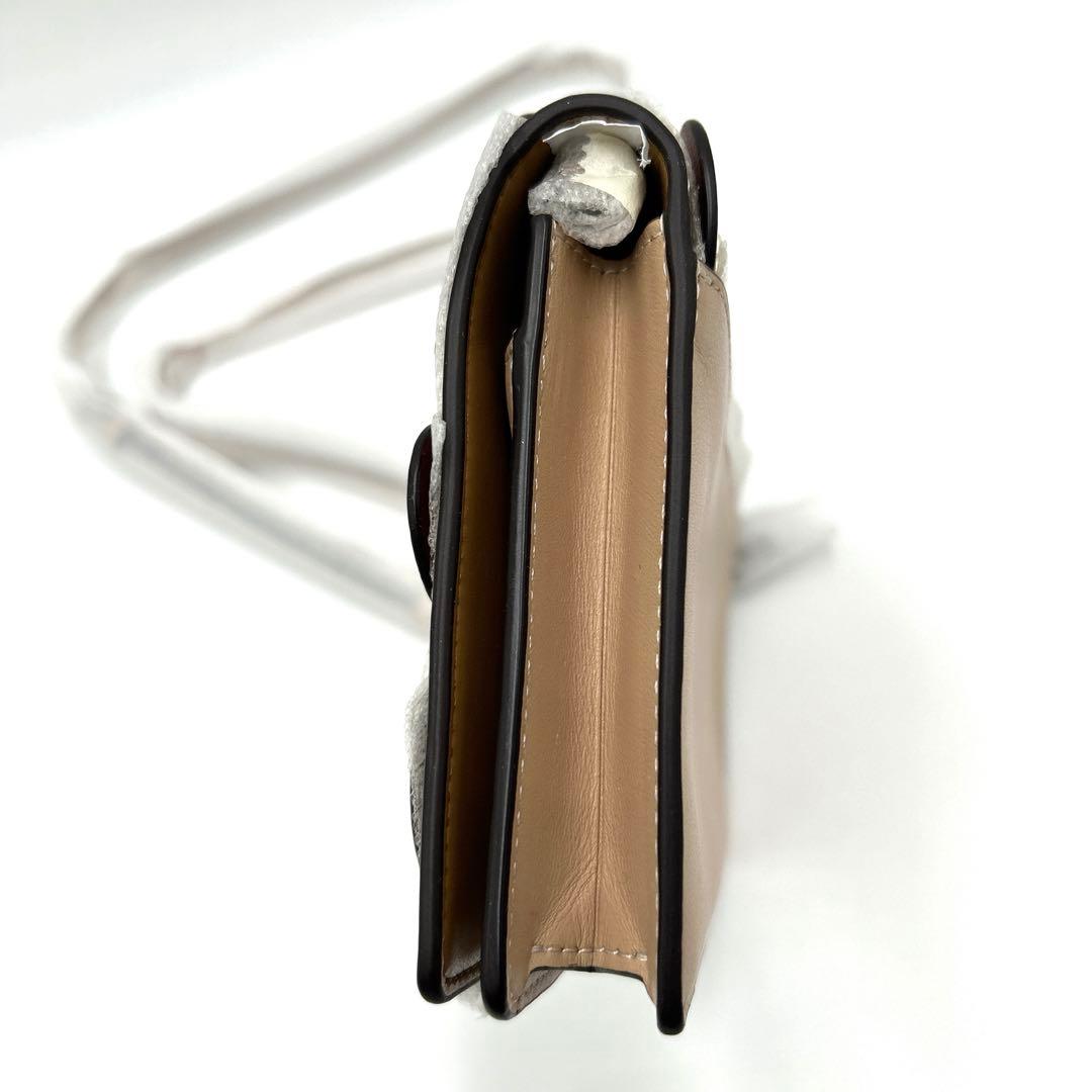 未使用☆ コーチ ショルダーバッグ 財布　ハート型 ピンク