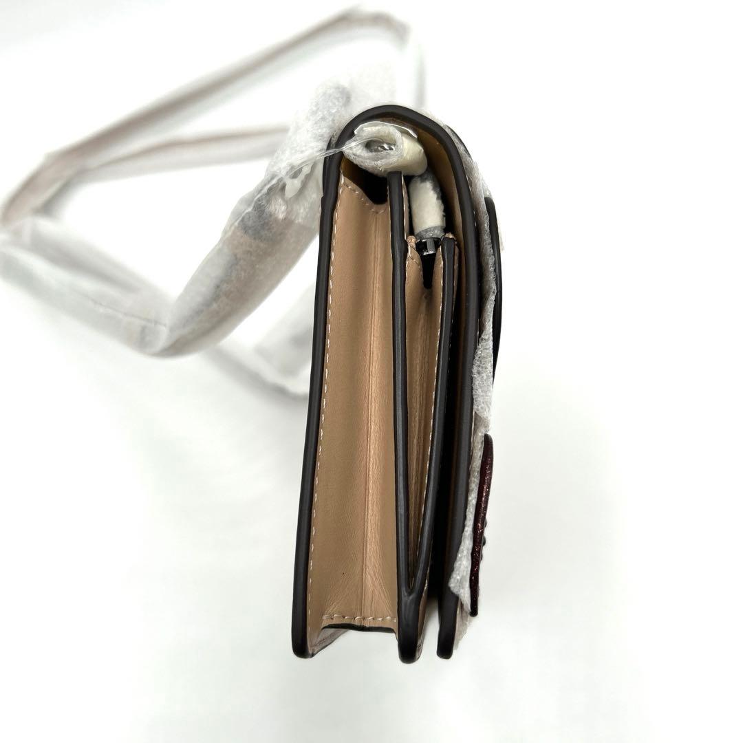 未使用☆ コーチ ショルダーバッグ 財布　ハート型 ピンク