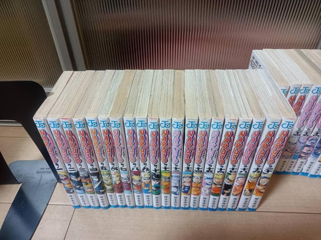 美品 初版 NARUTO ナルト 全巻 全巻セット 送料無料 岸本斉史