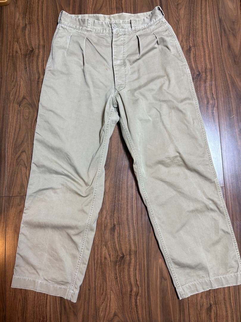 1950年代　フランス軍チノ トラウザーズ　M52