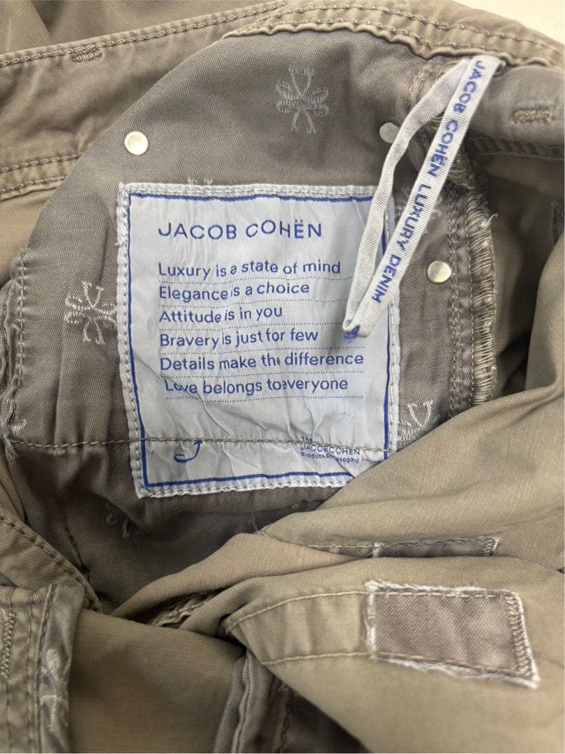 【新品未使用】JACOB COHENコットンストレッチ パンツ