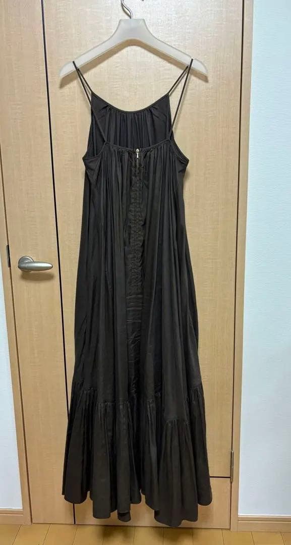 【BLAMINK】ブラウンワンピースドレス