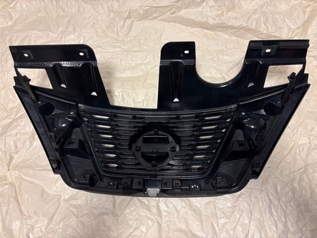 nicoo 日産　T32 後期　フロントグリル　ブラック塗装