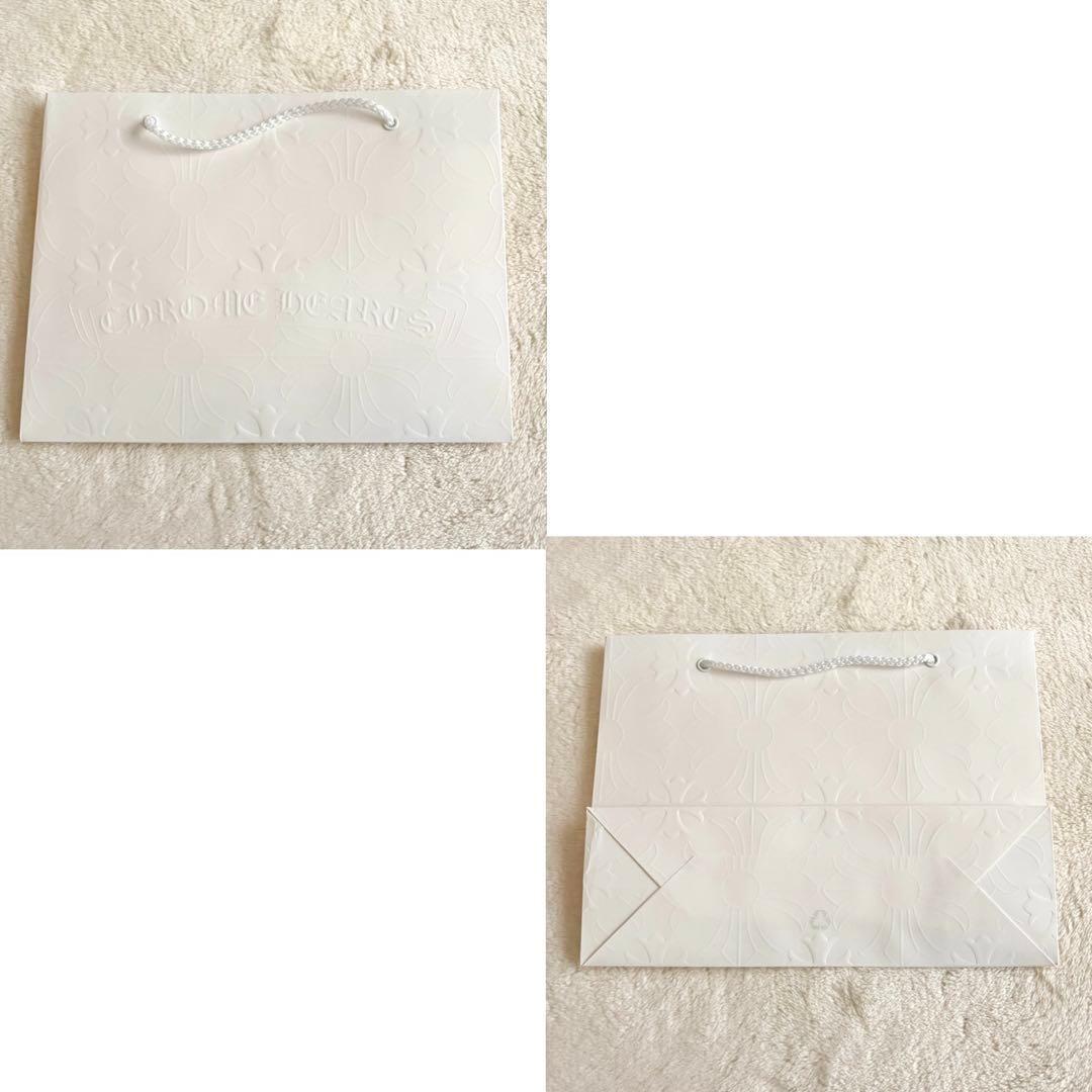 ギフト包装✨新品クロムハーツ ホースシューボクサーパンツ ショート 黒×白 Ｌ