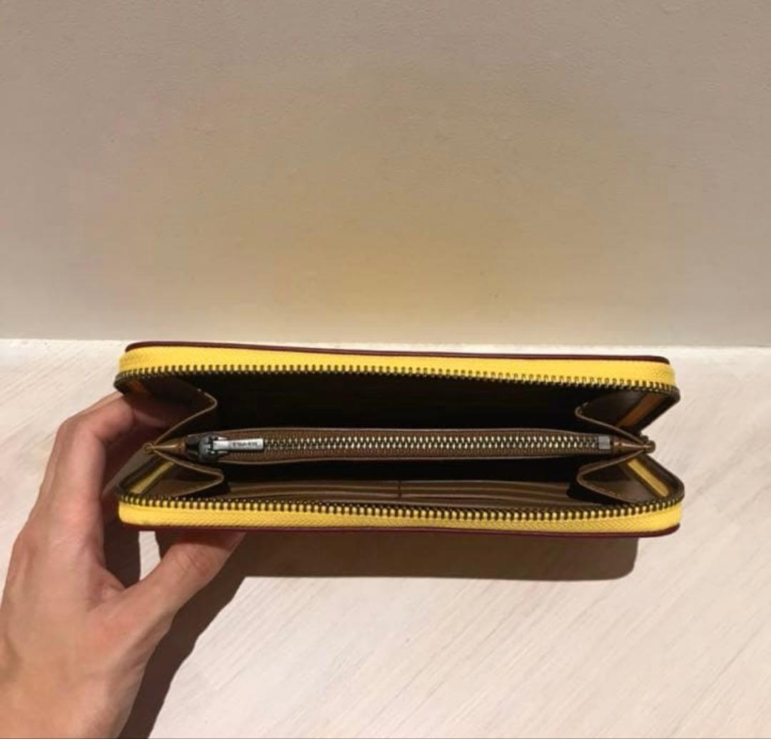 COACH コーチ ディズニー ミッキー 長財布　新品