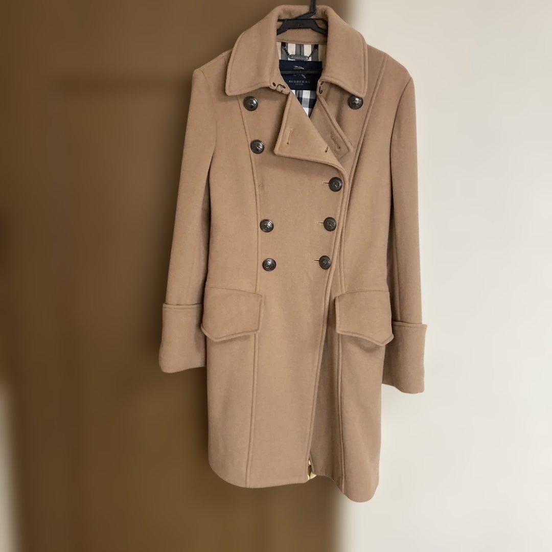 バーバリ　ロンドン　羊毛　カシミア　コート 38 BURBERYLondon M