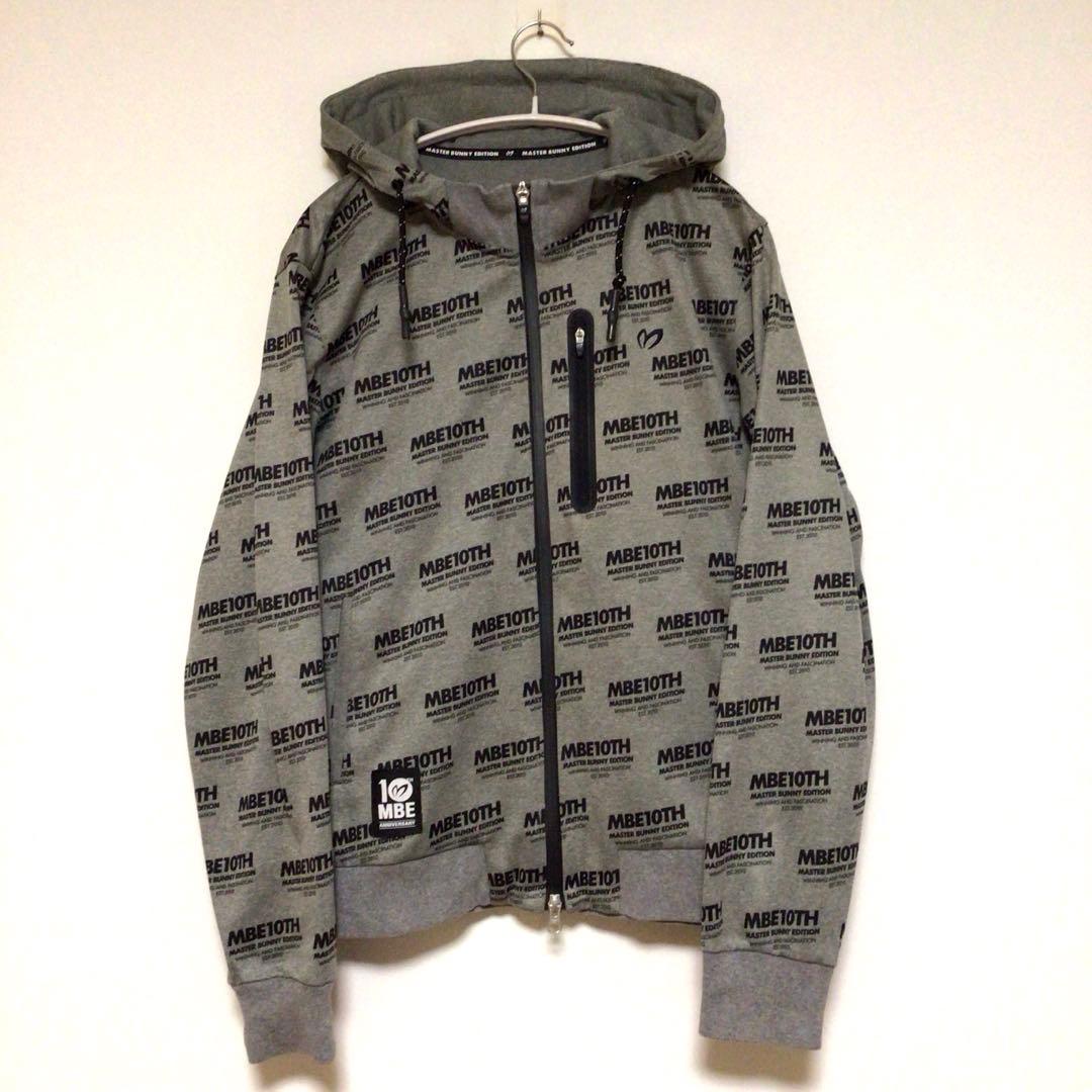 マスターバニーエディション MBE10TH ジップアップパーカー 灰 2