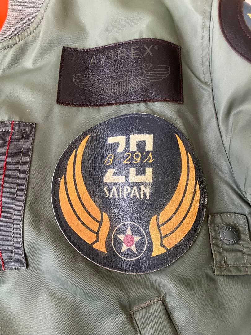【AVIREX】アヴィレックス MA-1 フライトジャケット トップガン　M