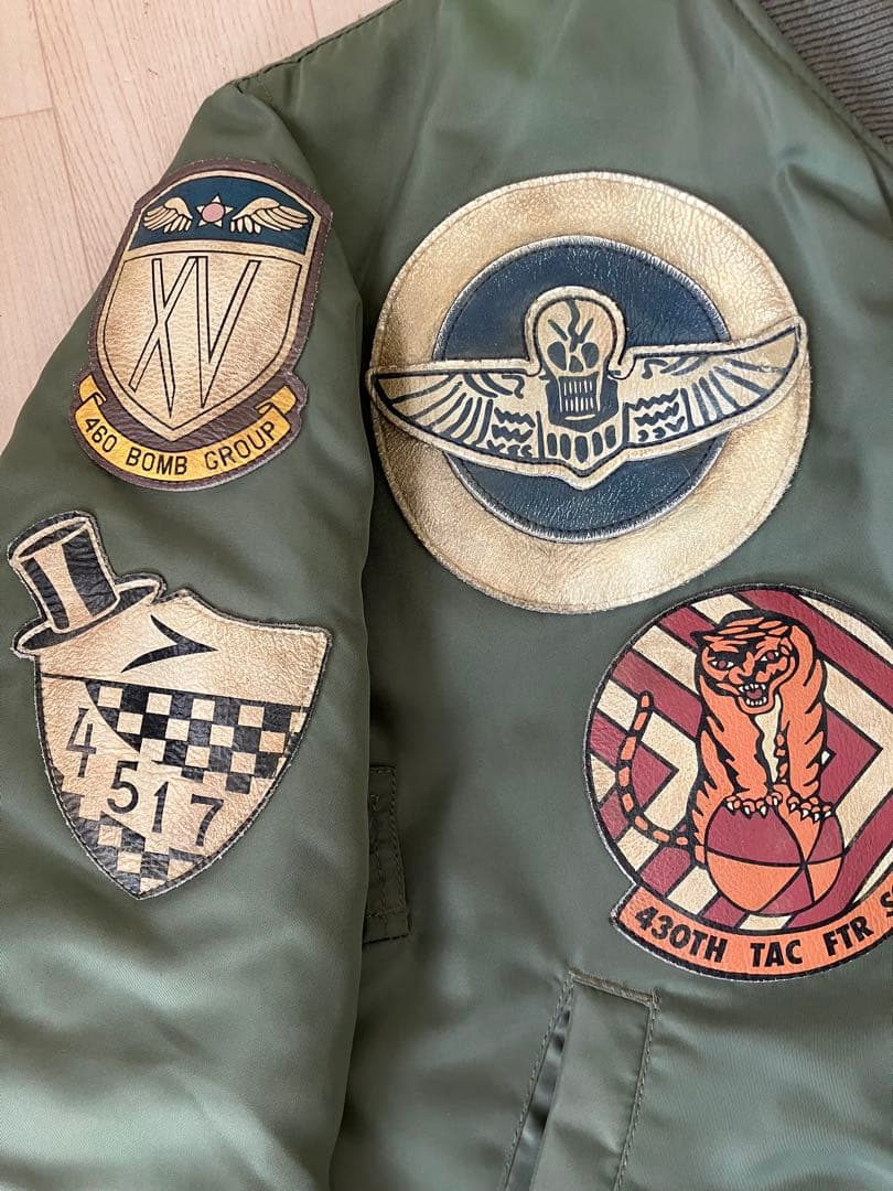 【AVIREX】アヴィレックス MA-1 フライトジャケット トップガン　M