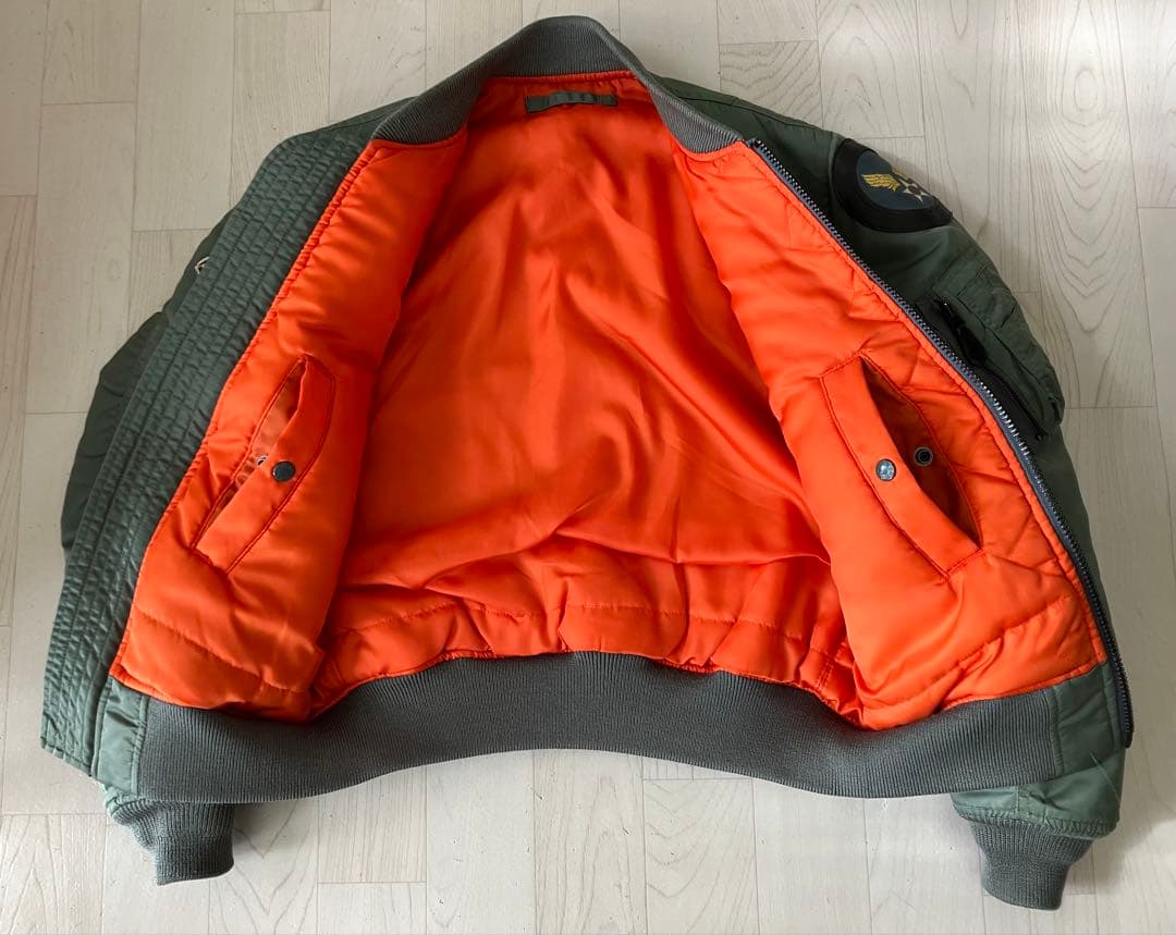 【AVIREX】アヴィレックス MA-1 フライトジャケット トップガン　M