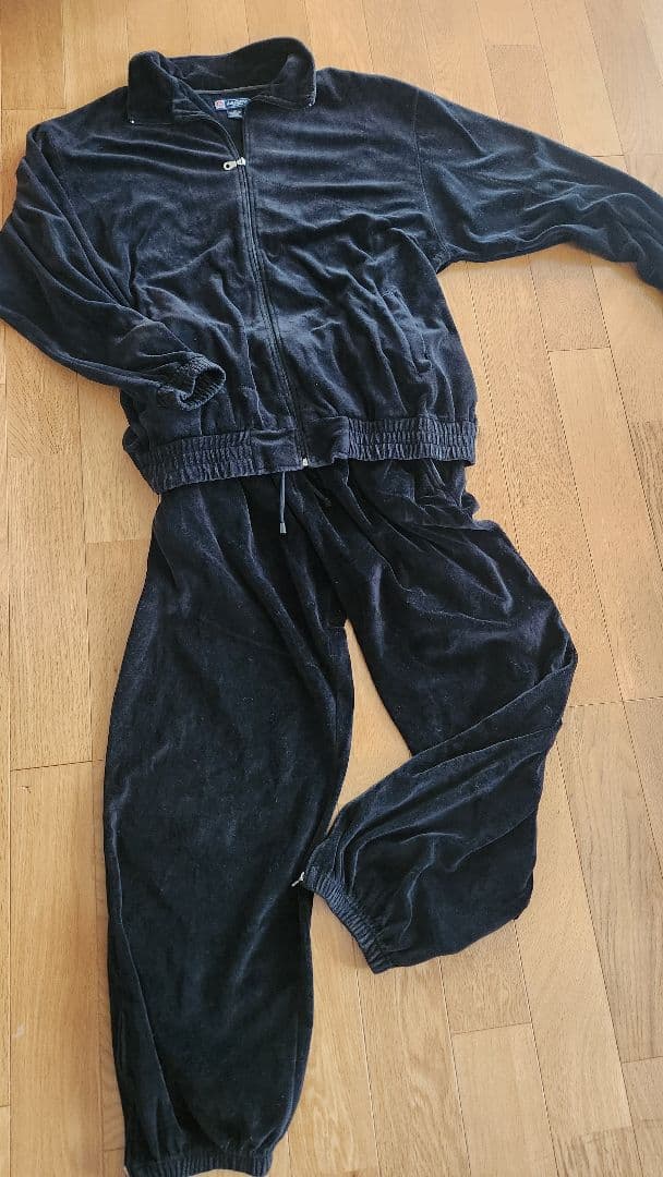 超レア！LA GATE JEANS ベロアセットアップ2XL早い者勝ち‼