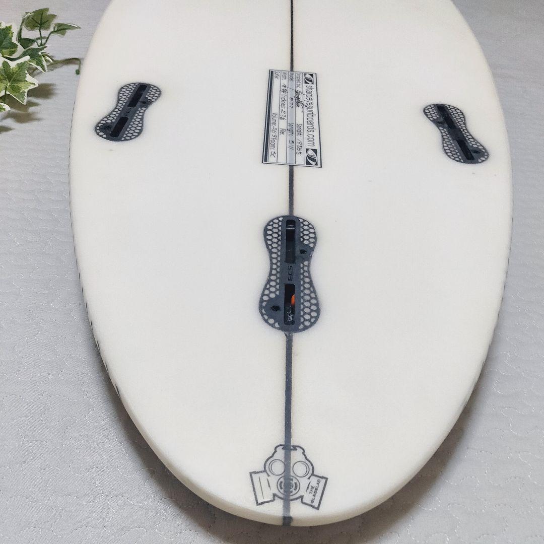 【美品・送料込】5’11 SHARPEYE シャープアイサーフボード:#77