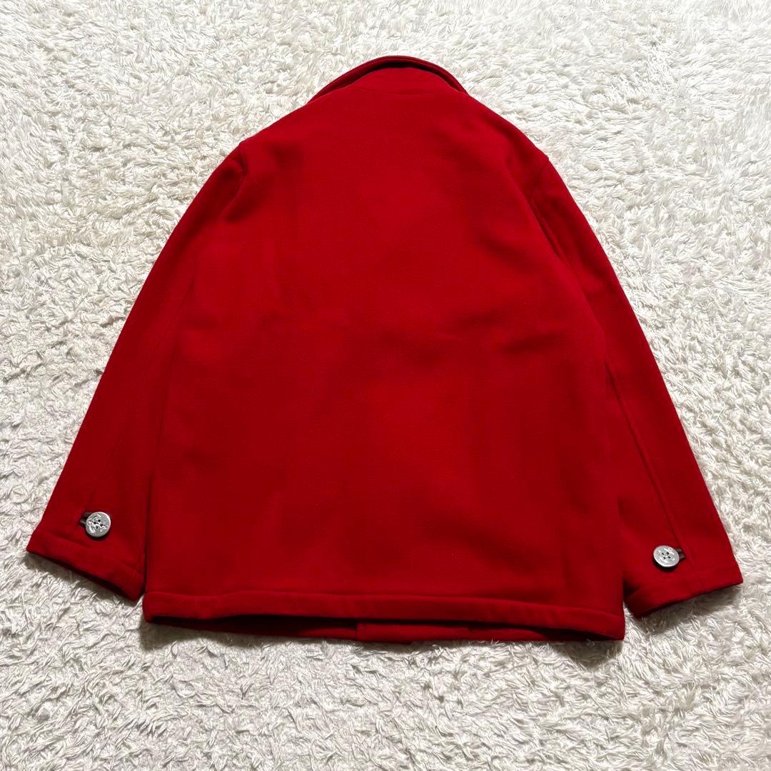 【美品】 ヴァン クラシック ヴァンジャケット ウール シングル Pコート