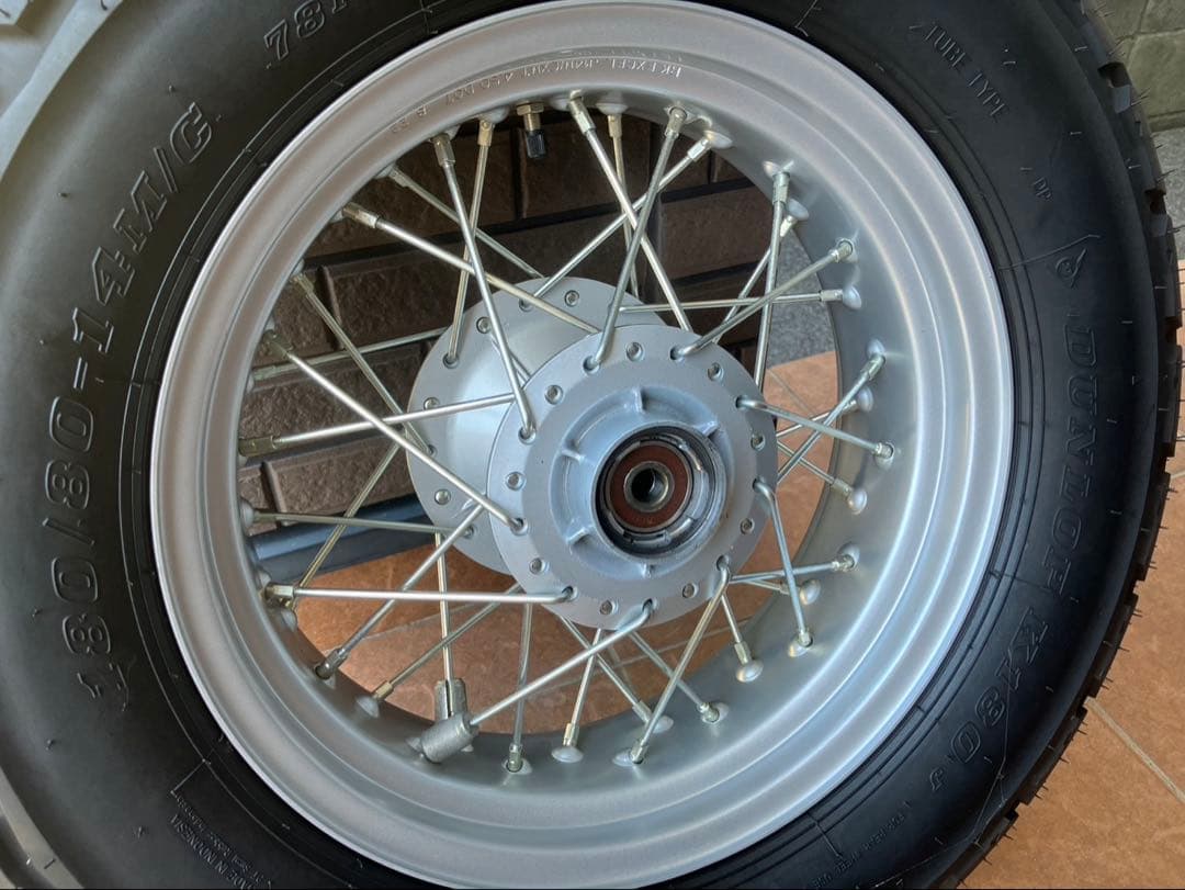 バンバン200 フロントファットタイヤ