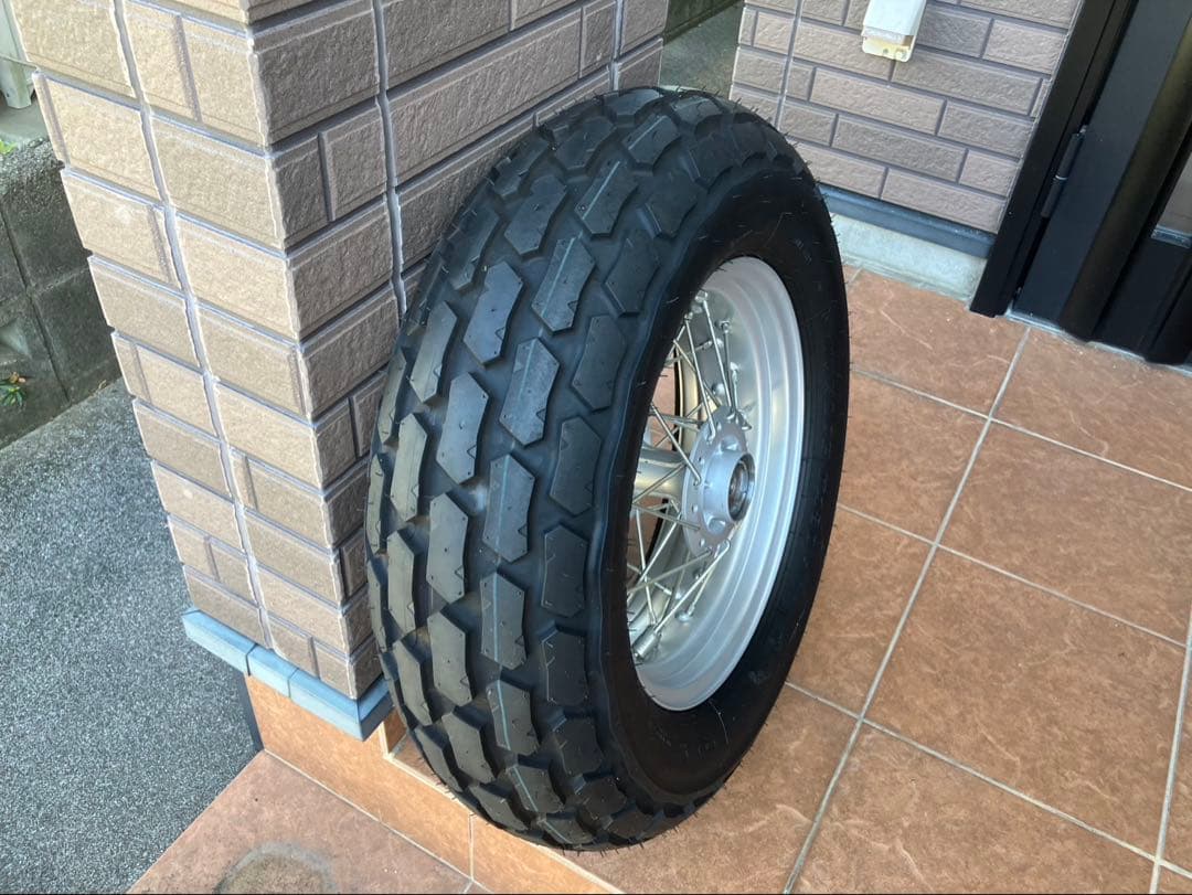 バンバン200 フロントファットタイヤ