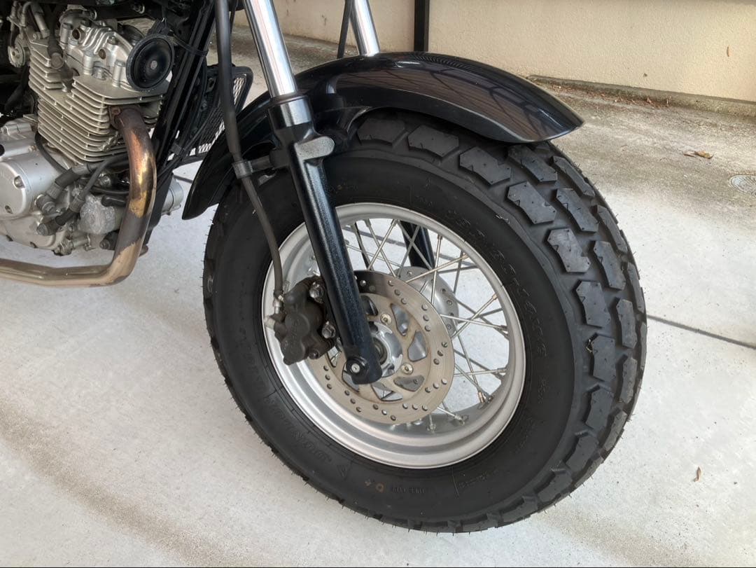 バンバン200 フロントファットタイヤ